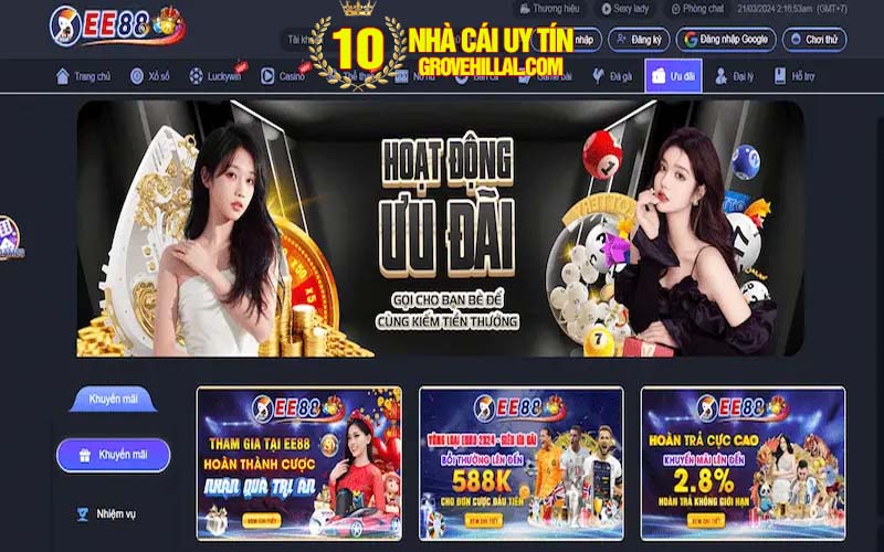 EE88 - Sân chơi uy tín hiện nay